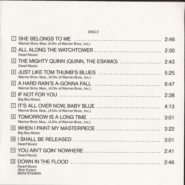 Bob Dylan - More Bob Dylan Greatest Hits (CD) (2 CD) Image