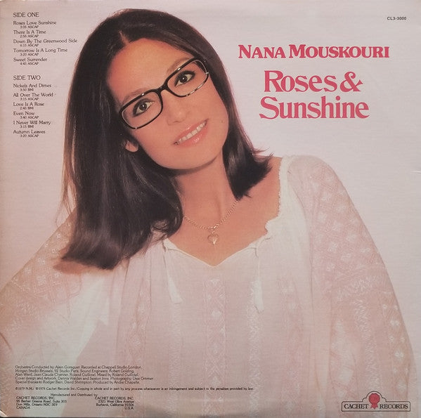 Nana Mouskouri - Roses & Sunshine (Vinyl)