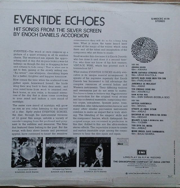 Enoch Daniels - Eventide Echoes (Vinyl) Image