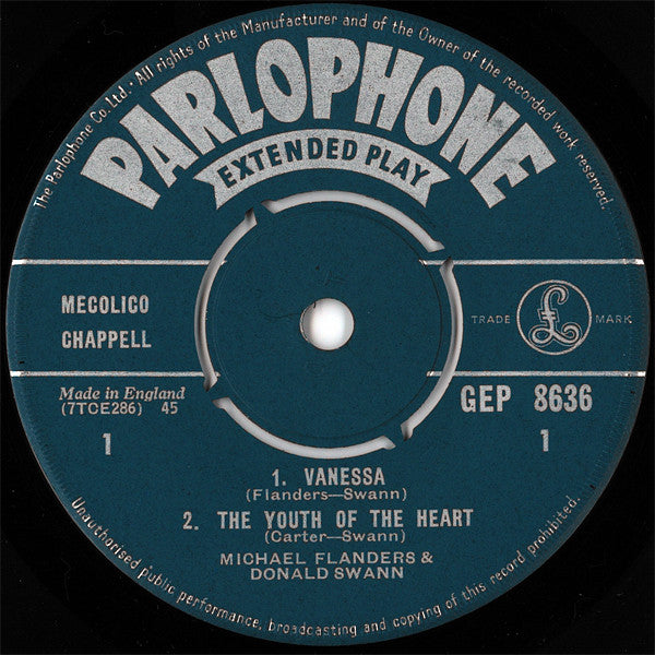 Flanders & Swann - More Out Of The Hat! (45-RPM) Image