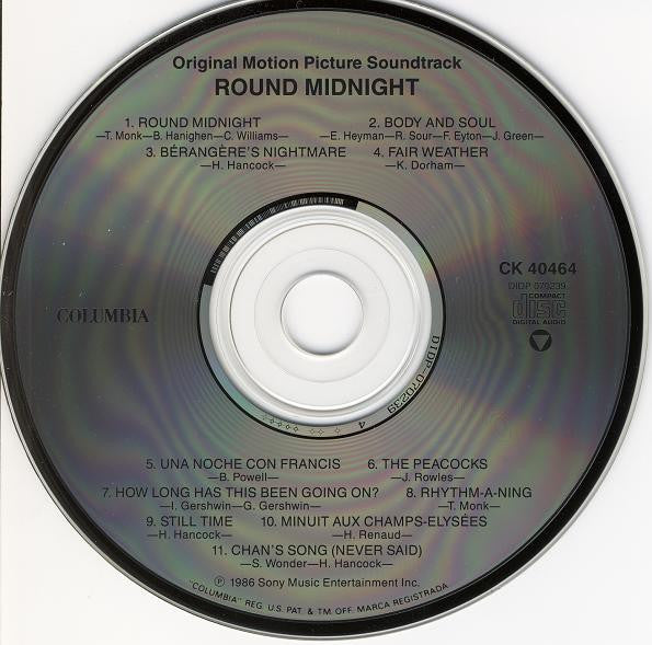 Herbie Hancock - Round Midnight - Original Motion Picture Soundtrack (CD) Image