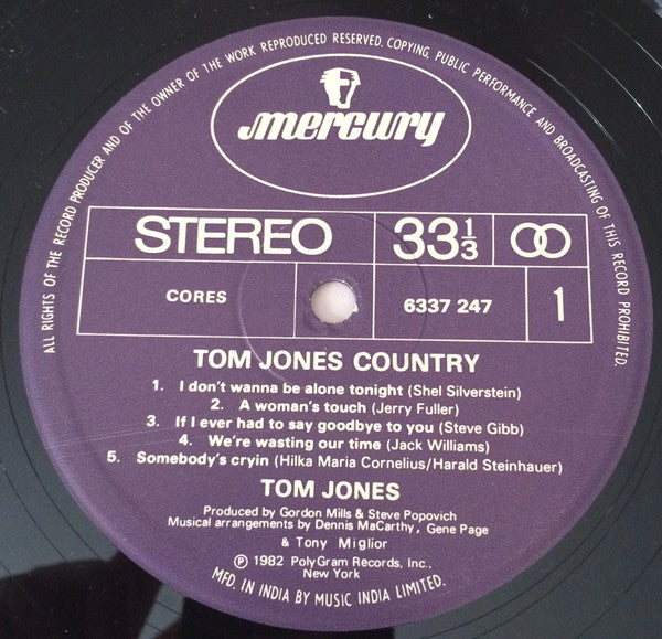 Tom Jones - Country (Vinyl) Image