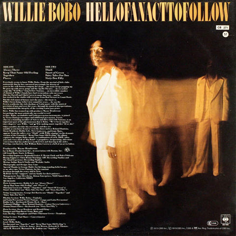 Willie Bobo - Hell Of An Act To Follow (Vinyl)