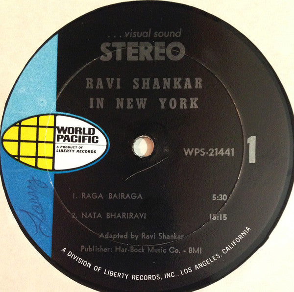 Ravi Shankar, Alla Rakha - Ravi Shankar In New York (Vinyl)