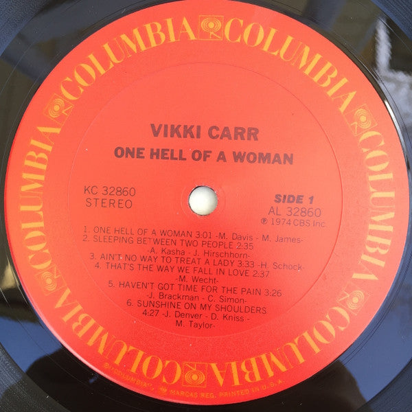 Vikki Carr - One Hell Of A Woman (Vinyl)