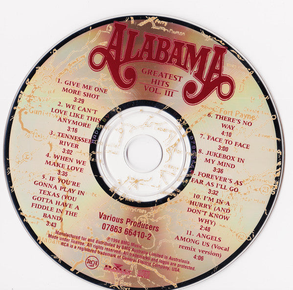 Alabama - Greatest Hits Vol. III (CD)