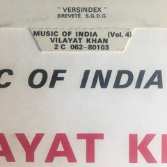 Vilayat Khan - Music Of India Vol. 4 (Vinyl) Image