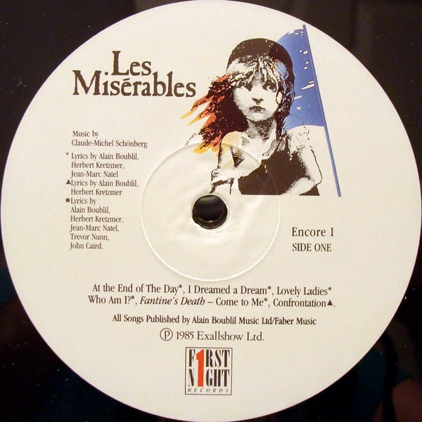 Alain Boublil And Claude-Michel Schönberg - Les Misérables (Vinyl) (2)