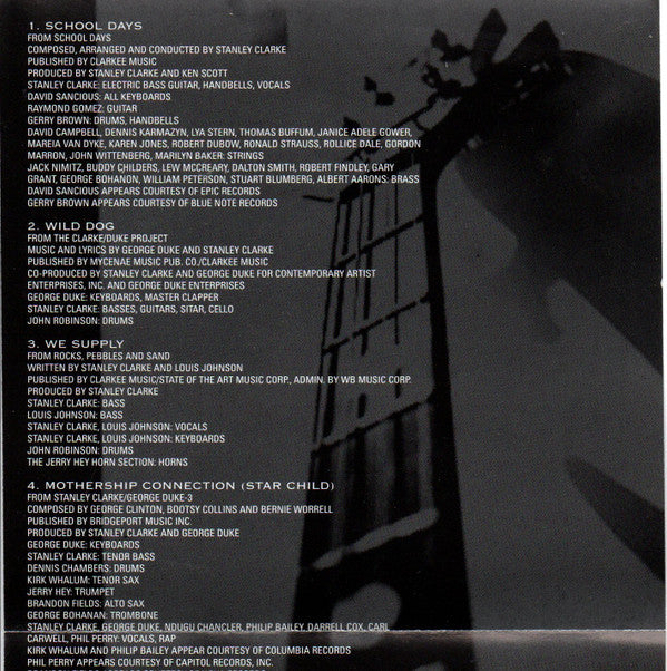 Stanley Clarke - The Bass-ic Collection (CD) Image
