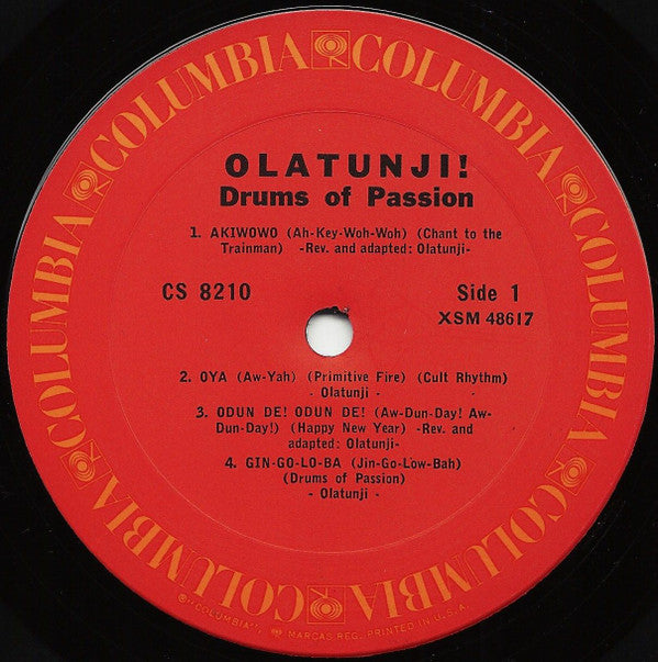 Babatunde Olatunji - Drums Of Passion (Vinyl)