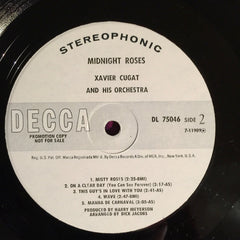 Xavier Cugat And His Orchestra - Midnight Roses (Vinyl) Image