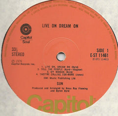 Sun (7) - Live On, Dream On (Vinyl)