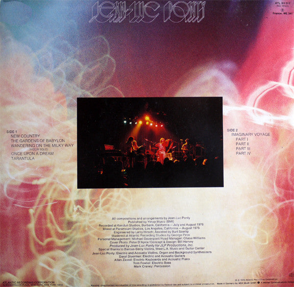 Jean-Luc Ponty - Imaginary Voyage (Vinyl)