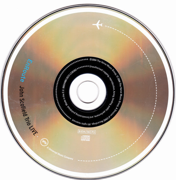 John Scofield Trio - EnRoute (Live) (CD) Image