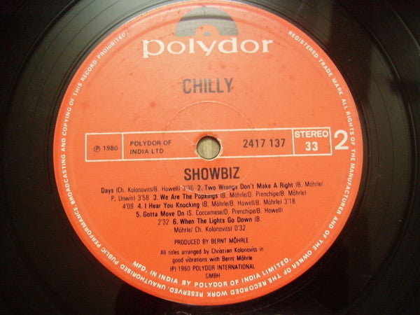 Chilly - Showbiz (Vinyl)