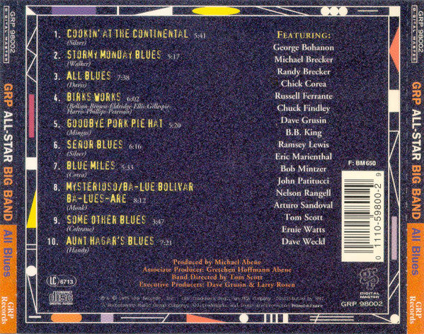 GRP All-Star Big Band - All Blues (CD) Image