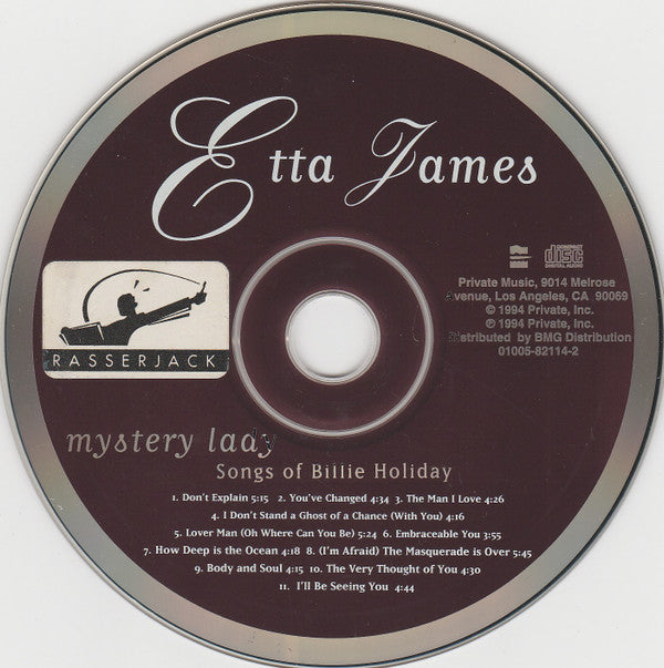 Etta James - Mystery Lady: Songs Of Billie Holiday (CD) Image