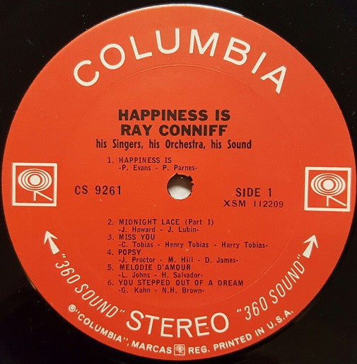 Ray Conniff & His Orchestra & Singers - Happiness Is (Vinyl) Image