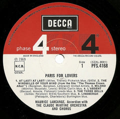 Maurice Larcange - Paris For Lovers (Vinyl) Image