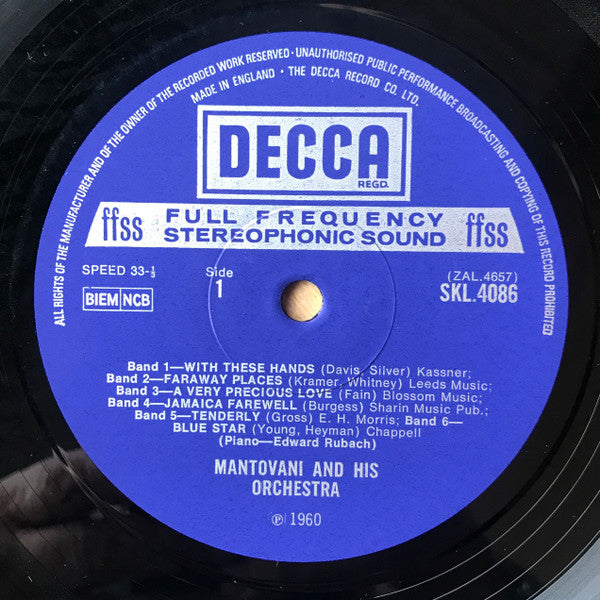 Mantovani And His Orchestra - Songs To Remember (Vinyl) Image