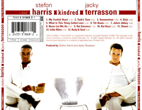Stefon Harris & Jacky Terrasson - Kindred (CD)