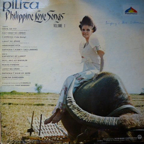 Pilita - Philippine Love Songs Volume 1 (Vinyl)