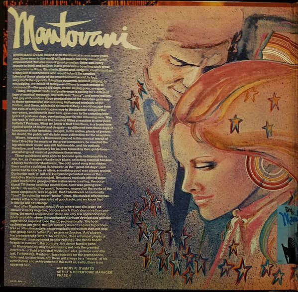 Mantovani And His Orchestra - An Evening With Mantovani (Vinyl) Image