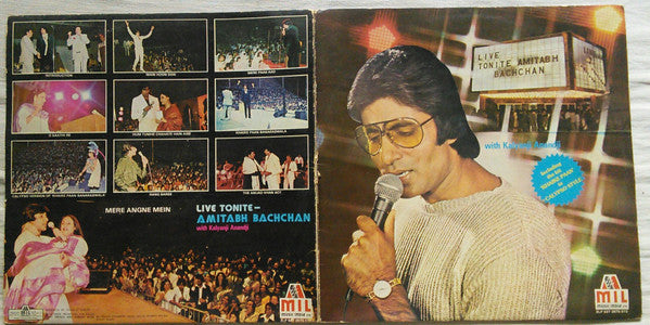 Amitabh Bachchan With Kalyanji-Anandji - Live Tonite (Vinyl) (2 LP) Image