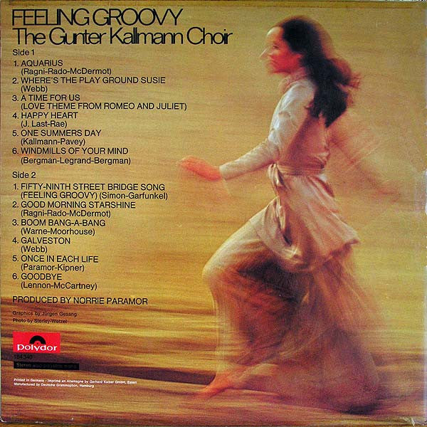 GÃ¼nter Kallmann Chor - Feeling Groovy (Vinyl) Image