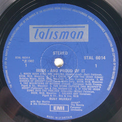Ruby Murray - Irish & Proud Of It (Vinyl) Image
