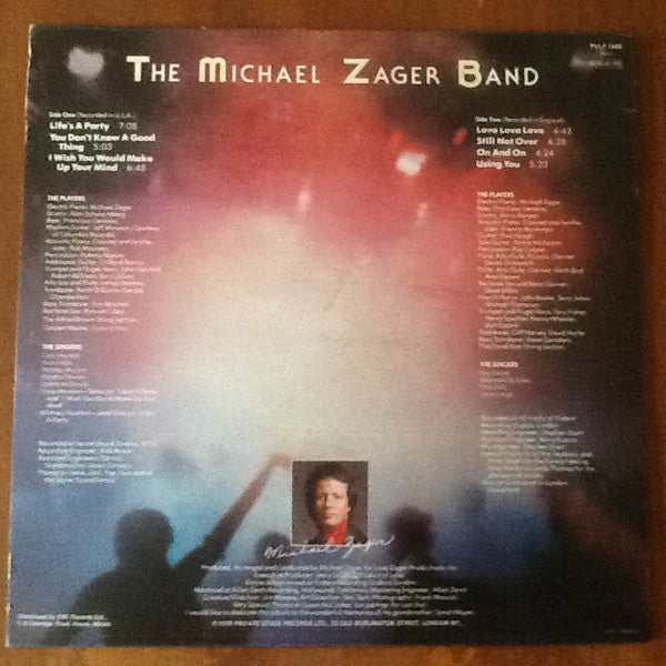 Michael Zager Band, The - Life's A Party (Vinyl) Image