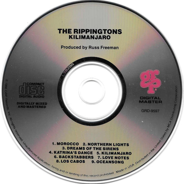 Rippingtons, The Featuring Russ Freeman (2) - Kilimanjaro (CD) Image