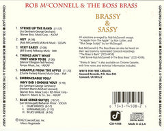 Rob McConnell & The Boss Brass - Brassy & Sassy (CD) Image