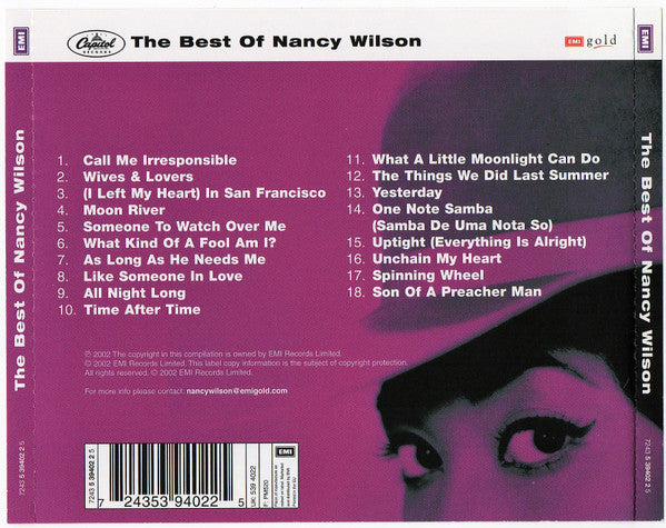 Nancy Wilson - The Best Of Nancy Wilson (CD)