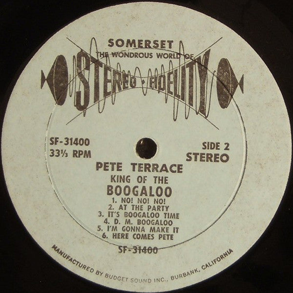 Pete Terrace - King Of The Boogaloo (Vinyl) Image