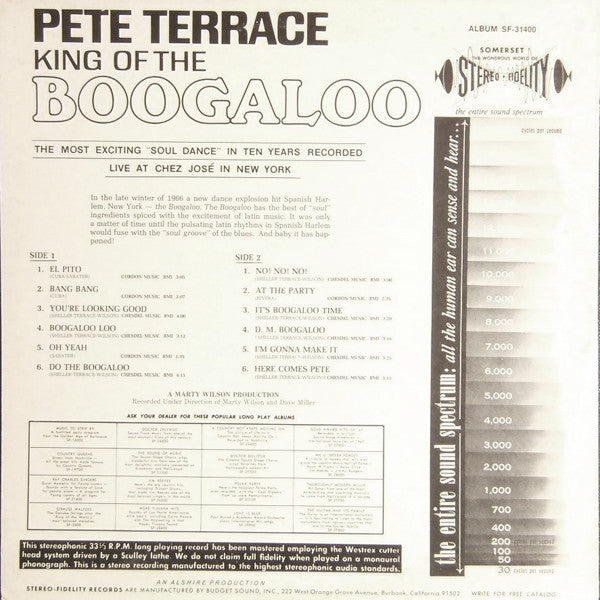 Pete Terrace - King Of The Boogaloo (Vinyl) Image