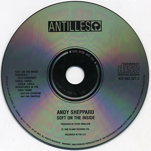 Andy Sheppard - Soft On The Inside (CD) Image