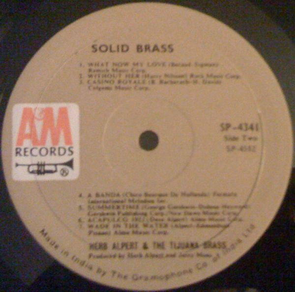 Herb Alpert & The Tijuana Brass - Solid Brass (Vinyl) Image
