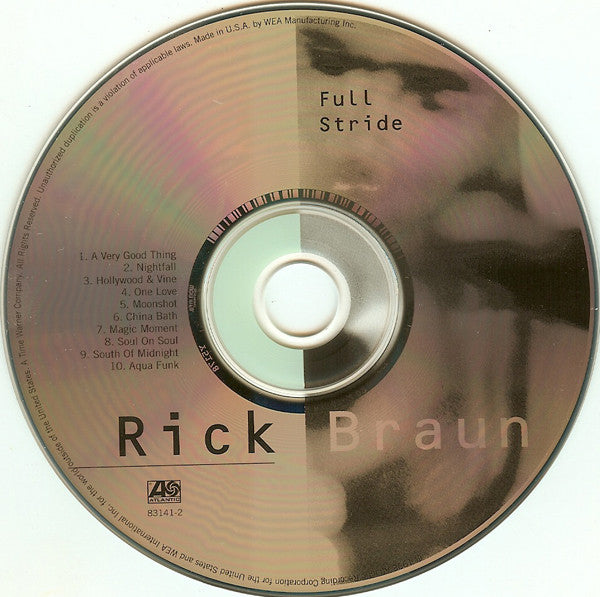 Rick Braun - Full Stride (CD) Image