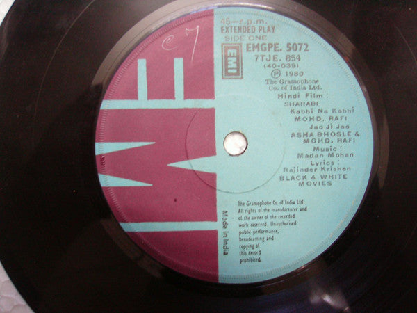 Madan Mohan, Rajinder Krishan - Sharabi (45-RPM) Image