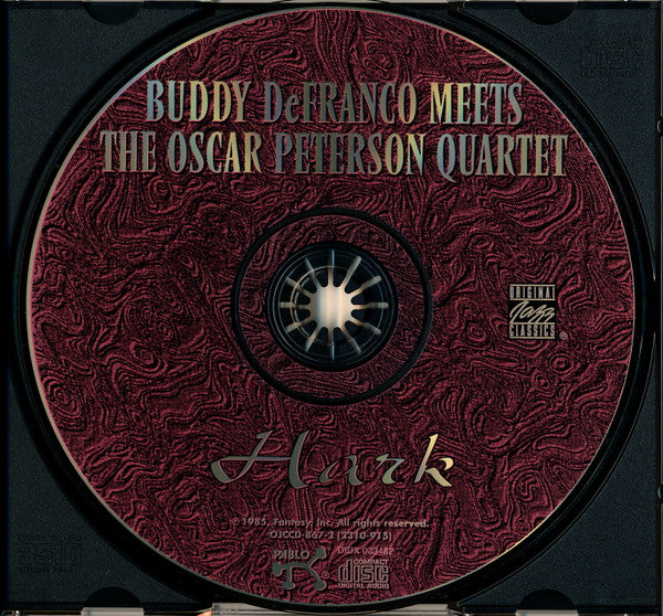 Buddy DeFranco Meets Oscar Peterson Quartet, The - Hark (CD) Image