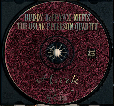 Buddy DeFranco Meets Oscar Peterson Quartet, The - Hark (CD) Image