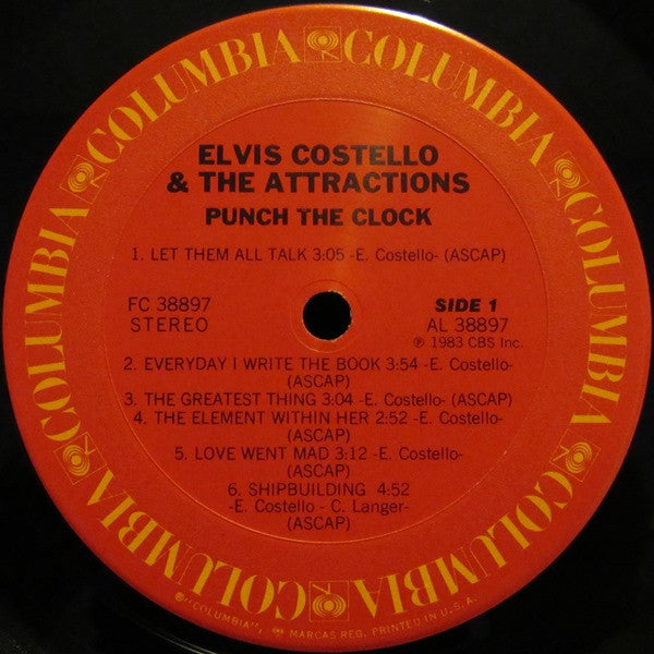 Elvis Costello & The Attractions - Punch The Clock (Vinyl) Image