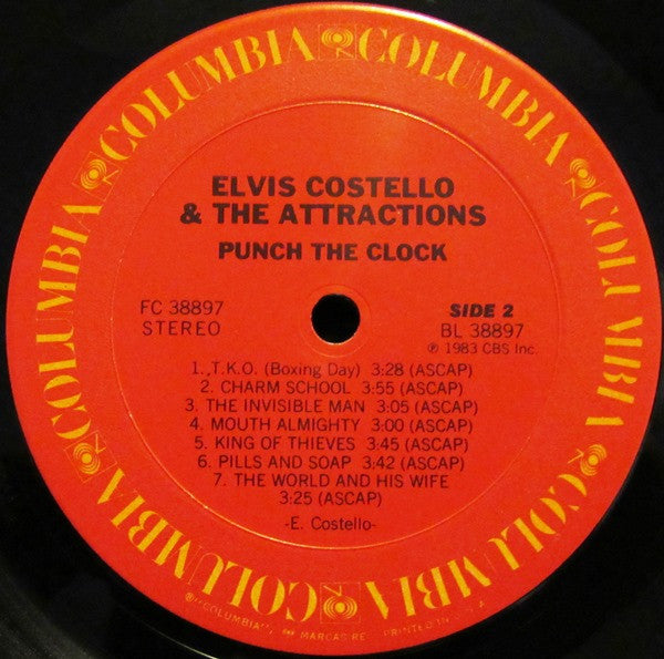 Elvis Costello & The Attractions - Punch The Clock (Vinyl) Image