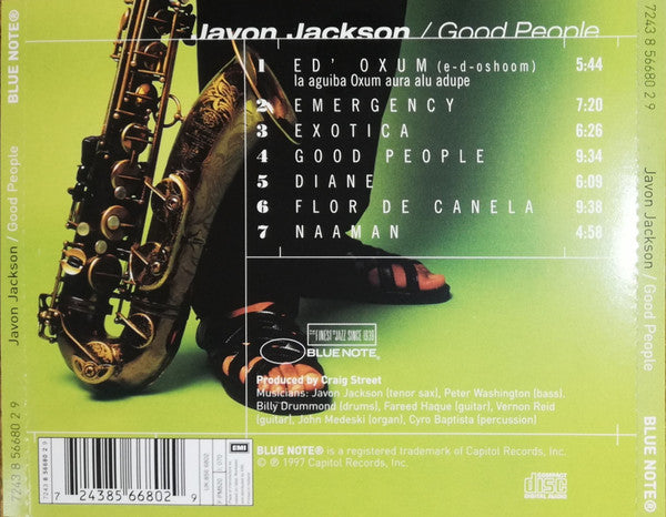 Javon Jackson - Good People (CD)