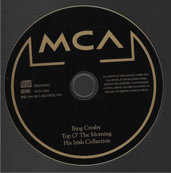 Bing Crosby - Top O' The Morning / His Irish Collection (CD) Image