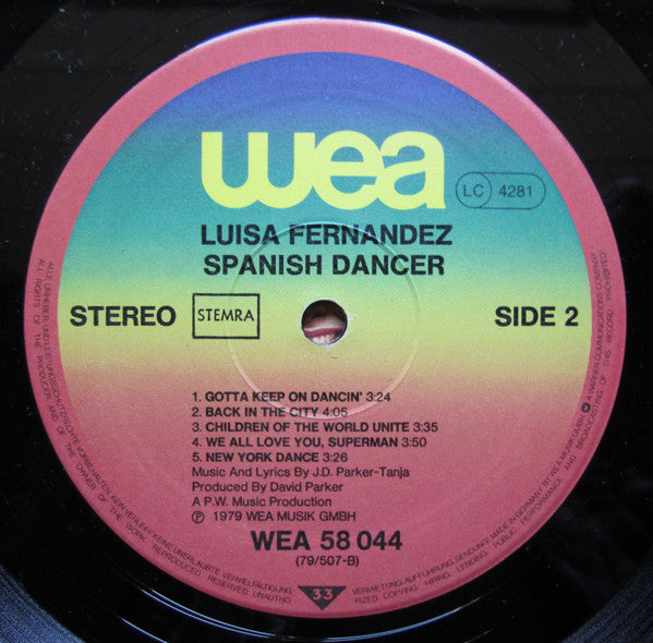 Luisa Fernandez - Spanish Dancer (Vinyl) Image