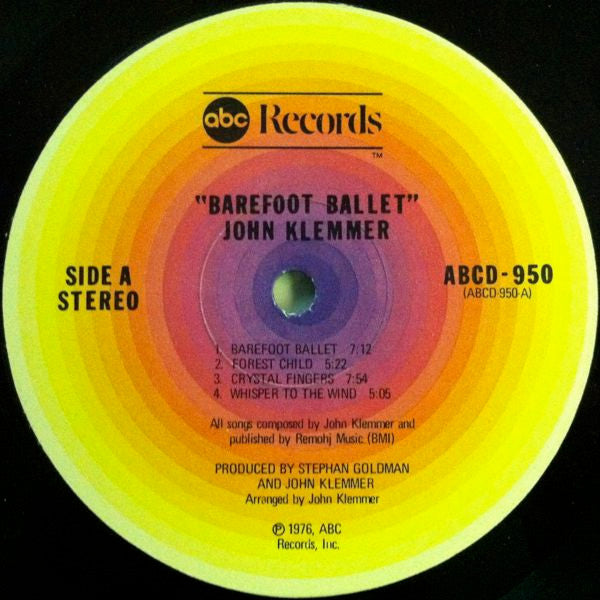 John Klemmer - Barefoot Ballet (Vinyl) Image