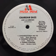 Chandan Dass - Live In Concert (Ghazals) (Vinyl) (2)