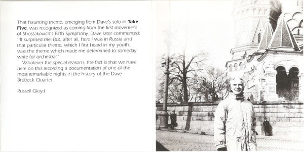 Dave Brubeck - Moscow Night (CD) Image